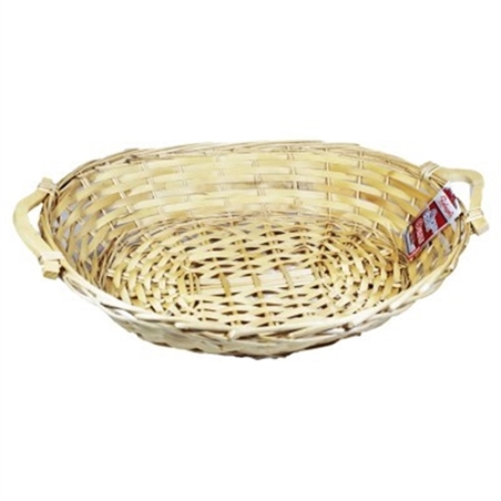 CESTO VIMINI OVALE 51X43X12 CM