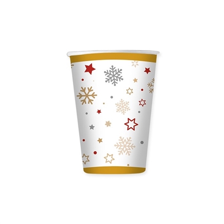 8 Bicchieri 200 cc Stars