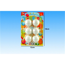 6 PALLINE PING PONG