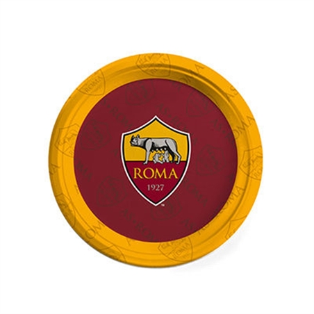 Piatto 18 cm Ufficiale Roma 8 pezzi