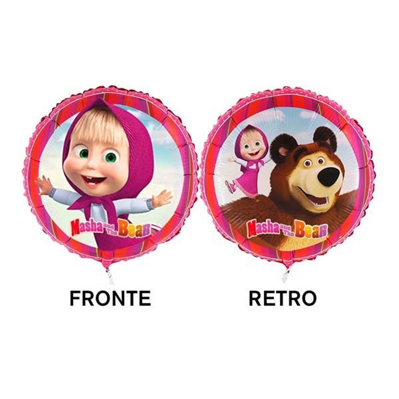 Palloncino Mylar Masha & Orso 45 cm