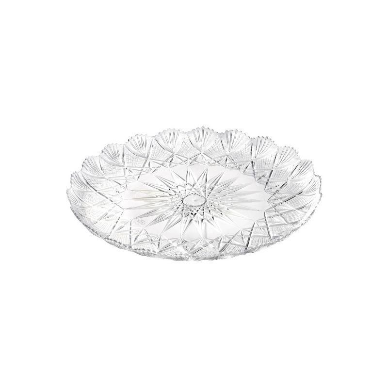 Vassoio Stella Cristallo misura 5 - diametro 33,5 cm