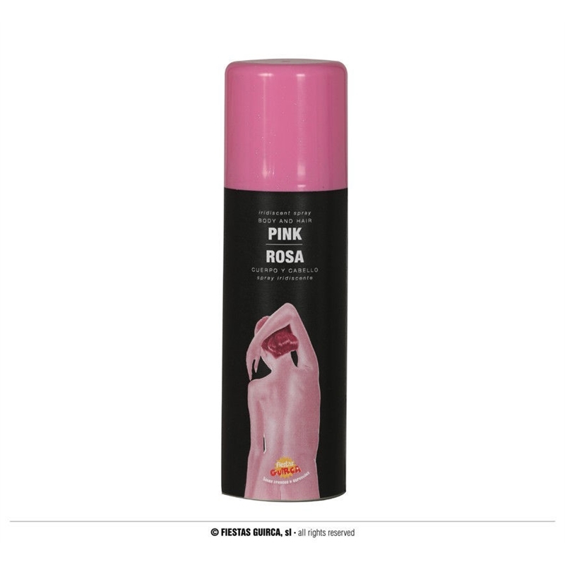 Spray per il corpo iridescente Rosa 100 ml