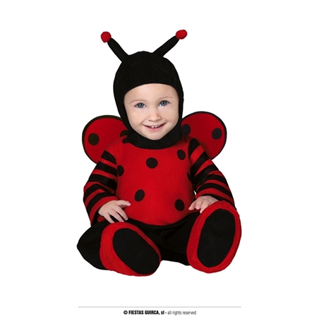 Costume Baby Coccinella 12/18 mesi
