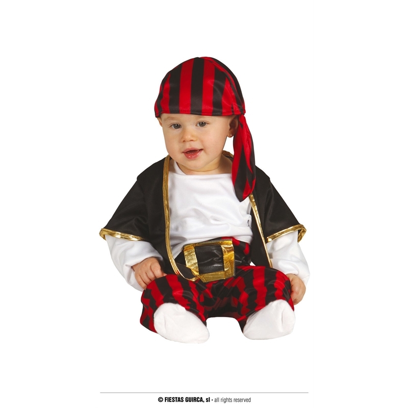 Costume Baby Pirata 12/18 mesi