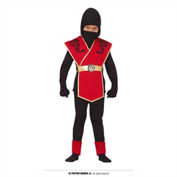 Costume Ninja taglia 7/9 anni