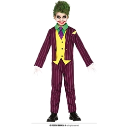 Costume Cattivo Pazzo 7/9 anni