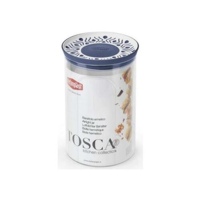 Barattolo Tondo Tosca 1,2 LT Blu