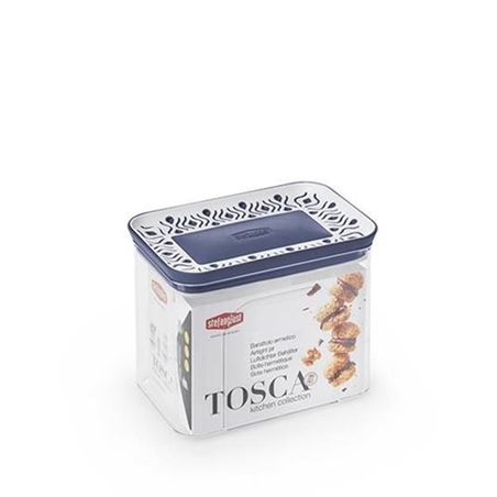 Barattolo Tosca Rettangolare 1,2 LT Blu