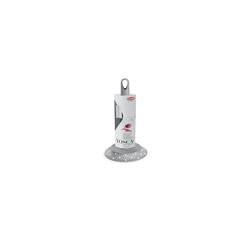 Portarotolo Diametro 17 x Altezza30 CM Tosca Grey/Bianco