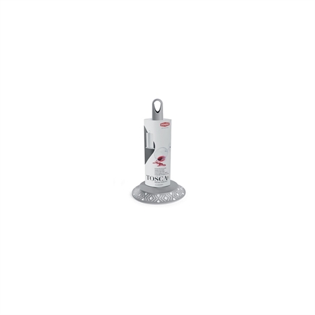 Portarotolo Diametro 17 x Altezza30 CM Tosca Grey/Bianco