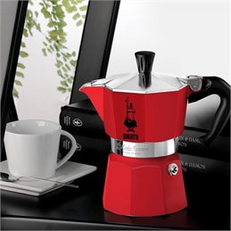 Bialetti Caffettiera Rosso Moka 