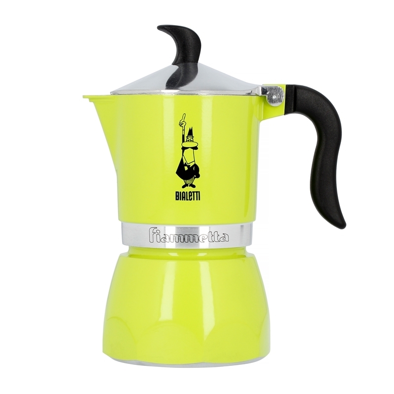 Bialetti Fiammetta Caffettiera 3 Tazze Verde Love
