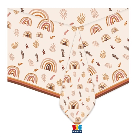 Tovaglia in Plastica cm. 140 x 270 Boho