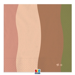 20 Tovaglioli cm.33 x 33 Boho