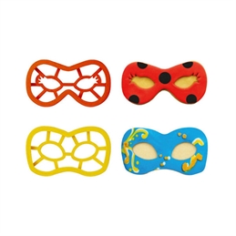 Set 2 Tagliapasta Maschere di Carnevale in plastica