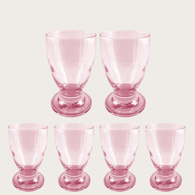 SET 6 BICCHIERI CINCIN ROSA MIRAGE