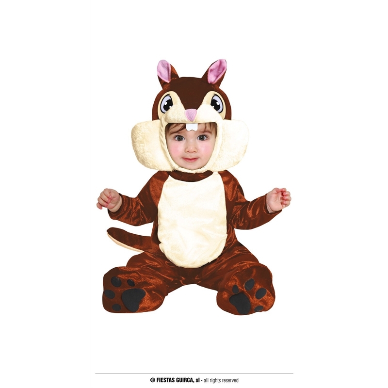 Costume Scoiattolo 18/24 mesi