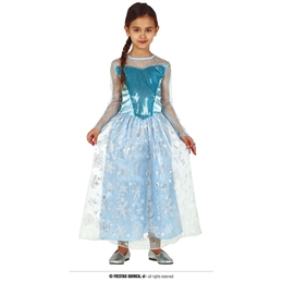 Costume Principessa delle Nevi 3/4 anni