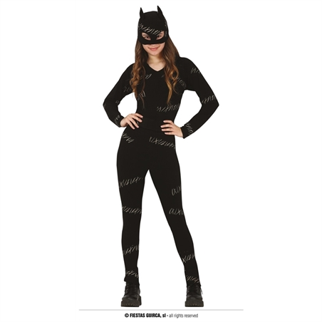 COSTUME CATWOMAN BAMBINA 5/6 ANNI