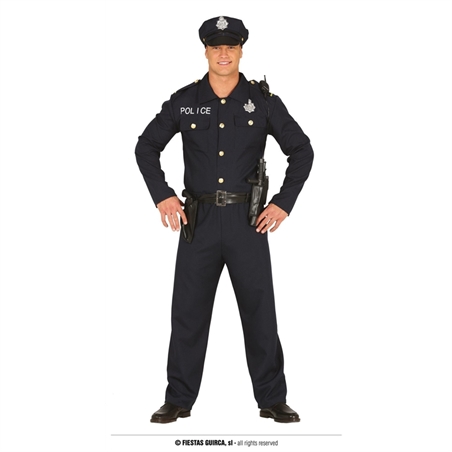 Costume Poliziotto taglia M (48/50)