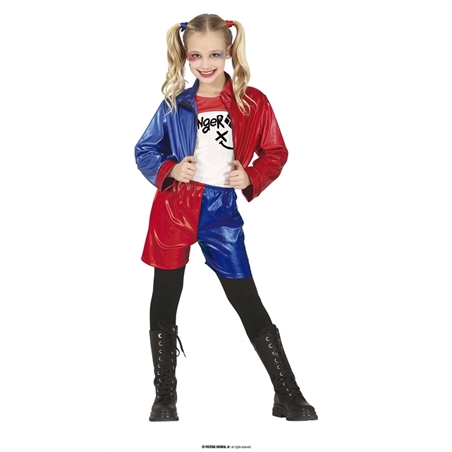Costume Dangerous Glam taglia 7/9 ann