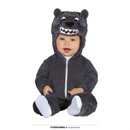 Costume Lupo 18/24 mesi