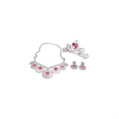 Kit Principessa Collana Orecchini e Coroncina