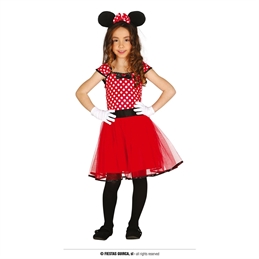 Costume Topolina 3/4 anni