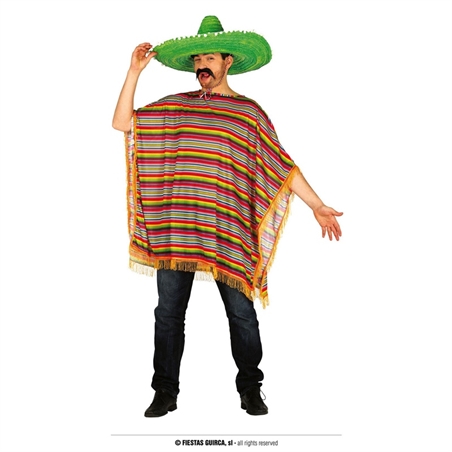 Poncho Messicano taglia L (52/54)