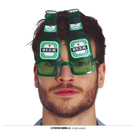 Occhiali Bottiglie di Birra