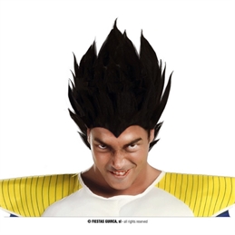Parrucca Nera Guerriero