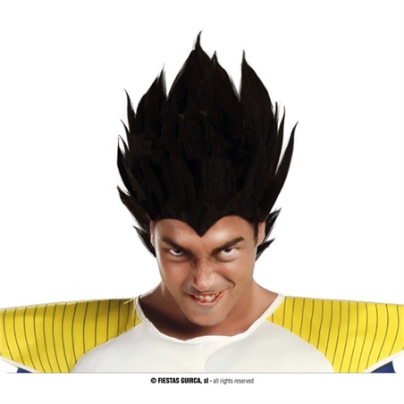 Parrucca Nera Guerriero