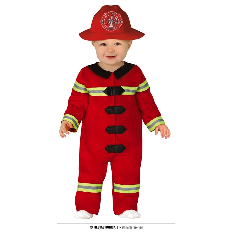 Costume Pompiere 12/18 mesi