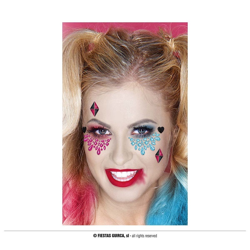 Gioielli adesivi per il viso cattiva ragazza