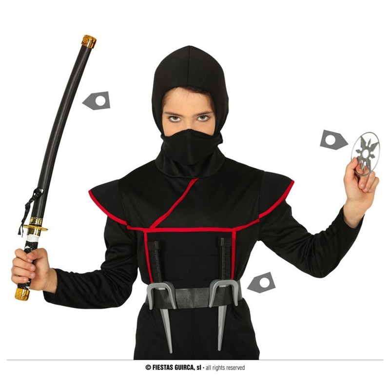 Set Ninja con Sciabola Giapponese