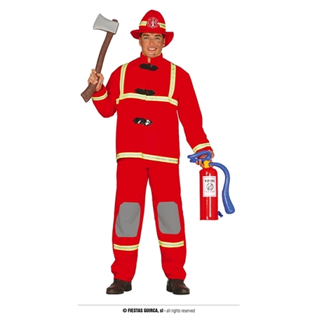 Costume Pompiere taglia L (52/54)