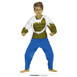 Costume Forzuto Verde 7/9 anni