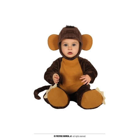 Costume Scimmietta Baby 12/18 mesi