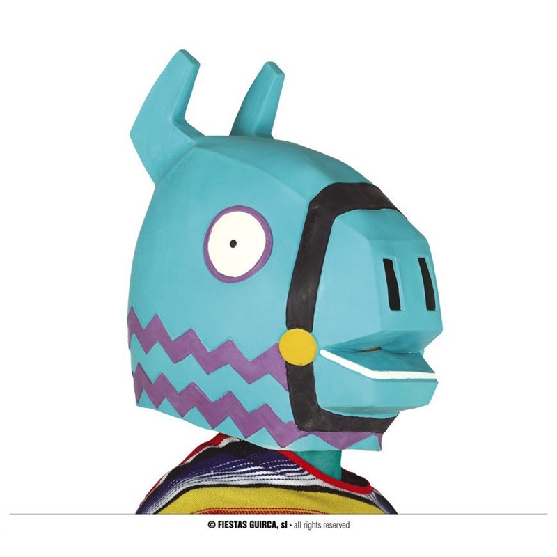 Maschera Lama in latex