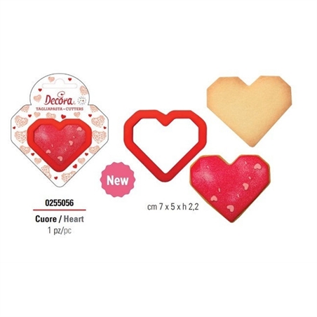 Tagliapasta Cuore Ø 7x5 altezza 2,2 cm