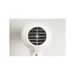 Asciugacapelli phon elettrico 2000W bianco con regolazione aria