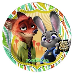 Piatti Zootropolis grandi 8 pezzi