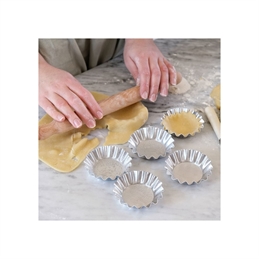 Decora - Stampi per Tartellette Alluminio 8x2h cm. 10 pz