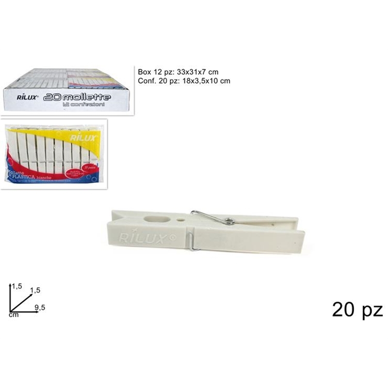 MOLLETTA BIANCA 20 PZ