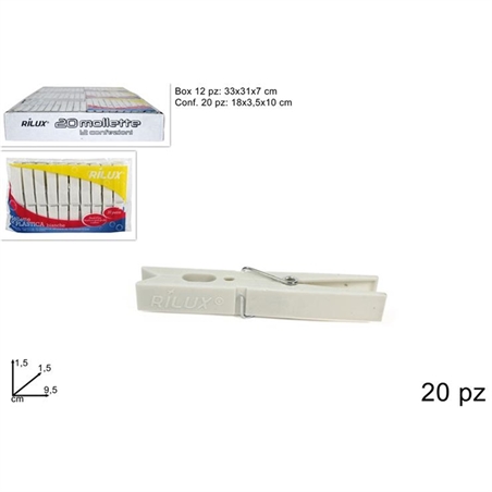 MOLLETTA BIANCA 20 PZ