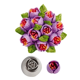 Beccuccio Fiori Diretti Tulipano 37 Decora In Acciaio Ø3,7 X 4 CM