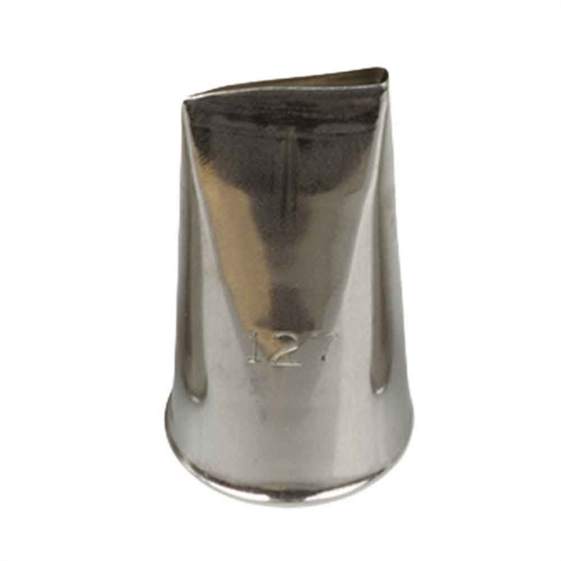 BECCUCCIO CORNETTO PETALO 127 IN ACCIAIO INOX Ø2,4 X 4 CM