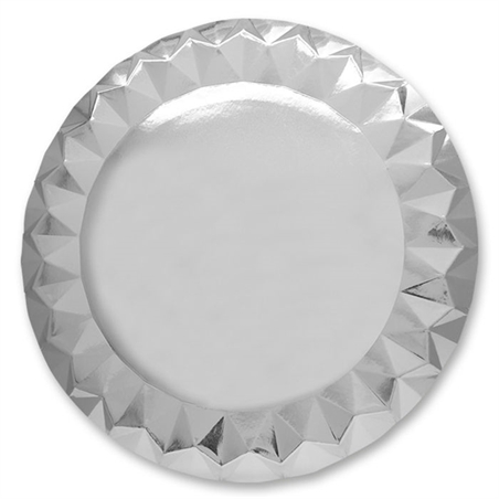 Sottopiatti Diamant 32 cm Argento 5 pz