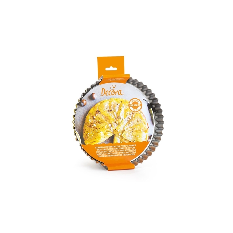 Decora - Stampo Crostata Fondo Mobile 20x3.5 h cm
